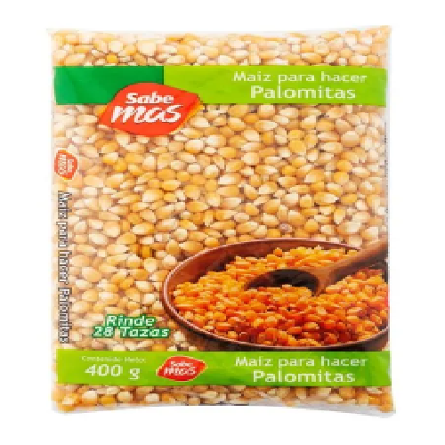 Maíz Para Palomita Sabemas Bolsa - 400 g